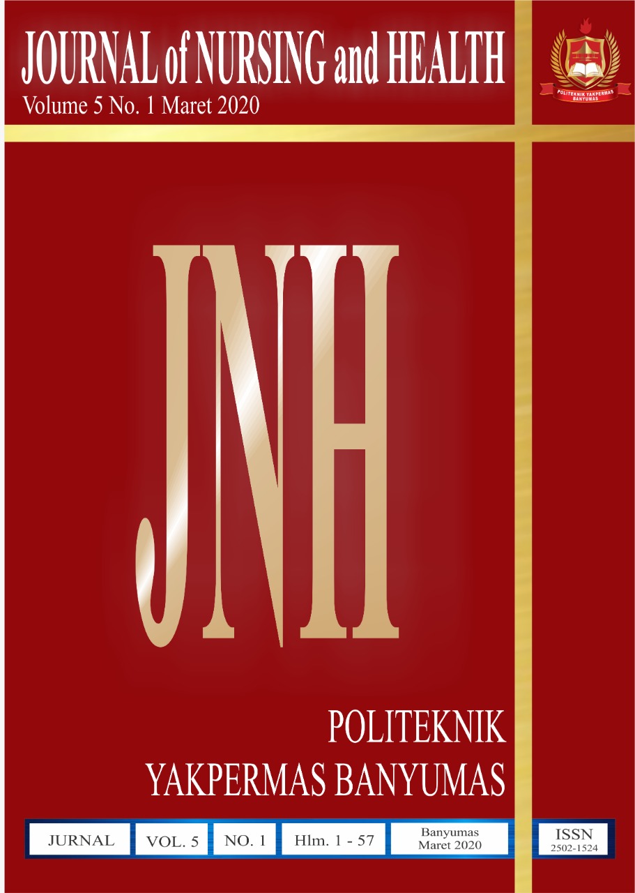 					View Vol. 5 No. 1 (2020): Journal of Nursing and Health
				