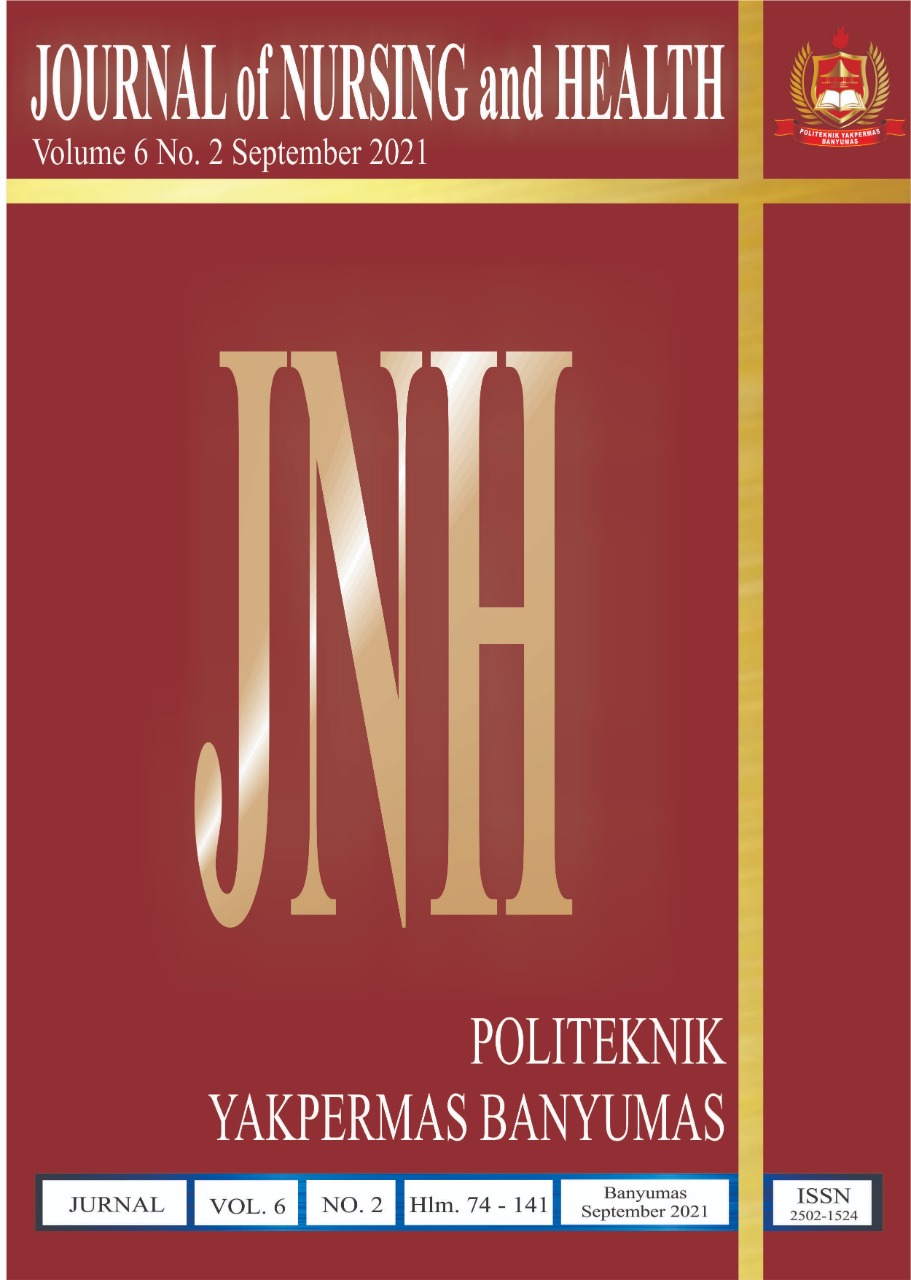 					View Vol. 6 No. 2 (2021): Journal Of Nursing & Health
				