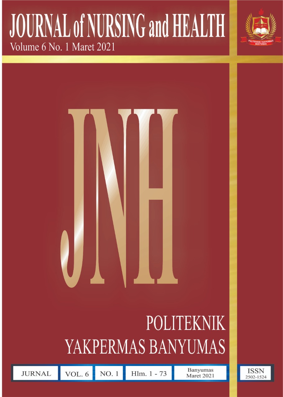 					View Vol. 6 No. 1 (2021): Journal of Nursing & Health
				