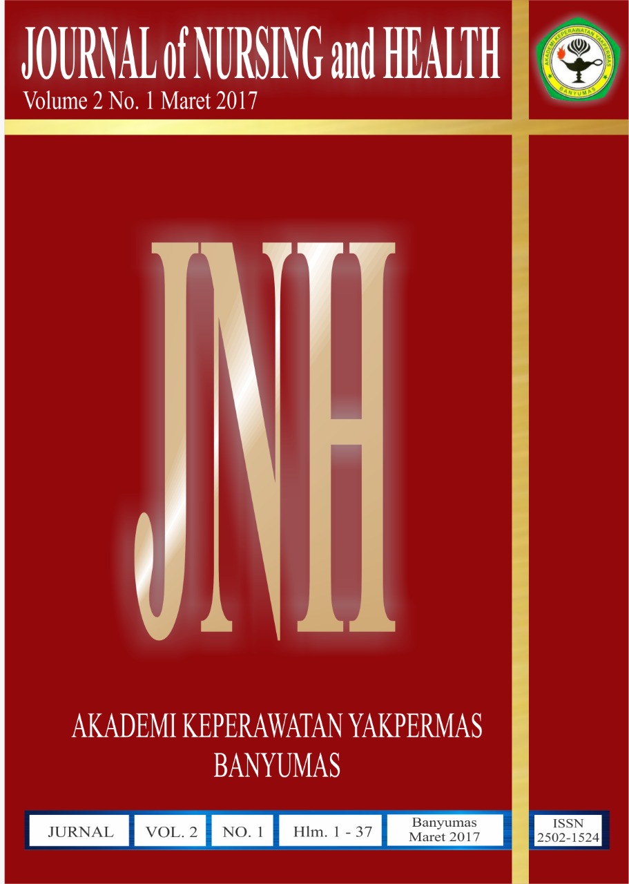 					View Vol. 2 No. 1 (2017): Journal of Nursing and Health
				